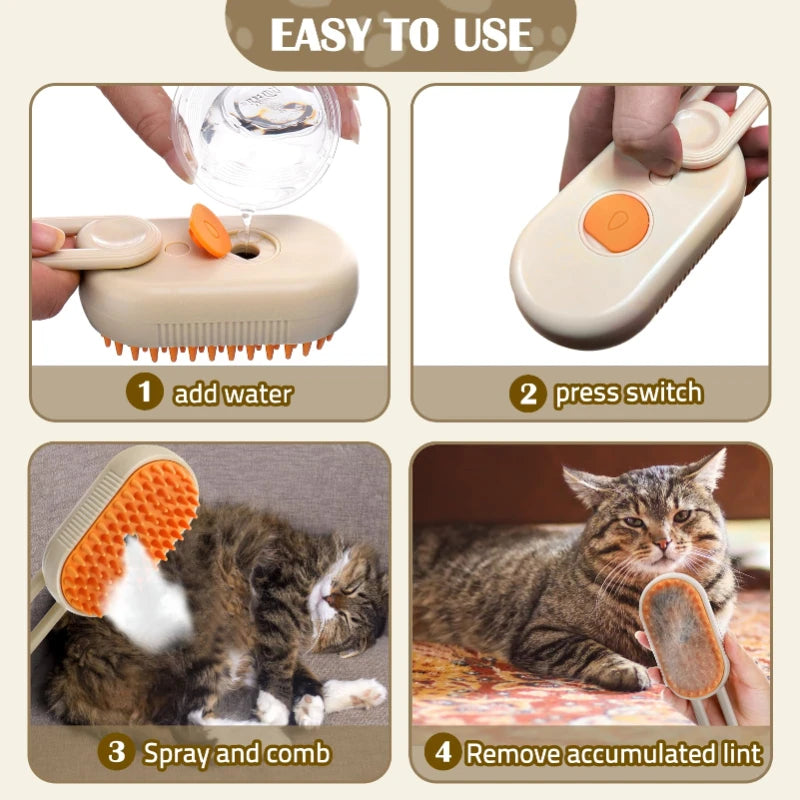 Steam Cat Brush